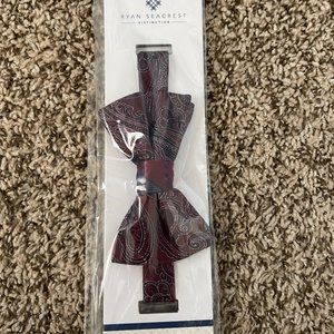 Ryan Seacrest Reversible Pre-Tied Bow Tie NWT
